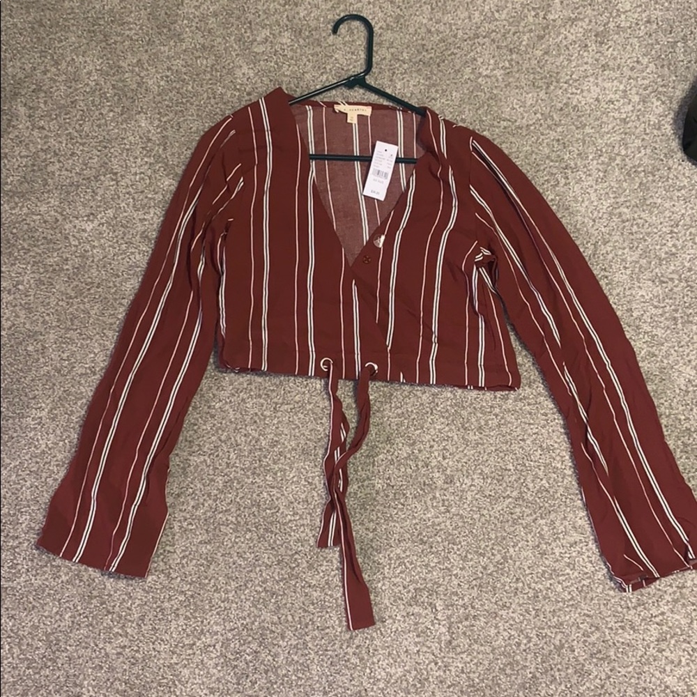 Pacsun cropped long sleeve